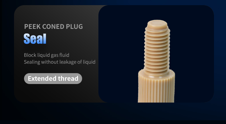 PEEK Coned Plug